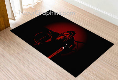 Scream Ghostface Home Bedroom Decor Rug Carpet Mat