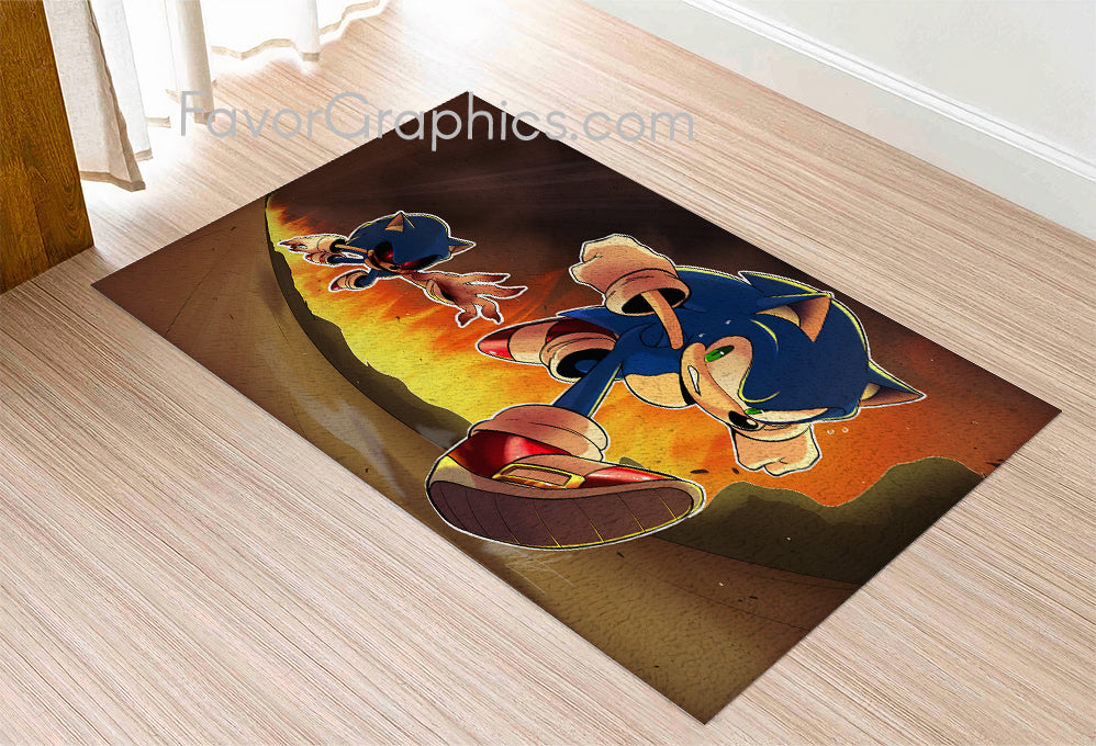 Sonic The Hedgehog Home Bedroom Decor Rug Carpet Mat