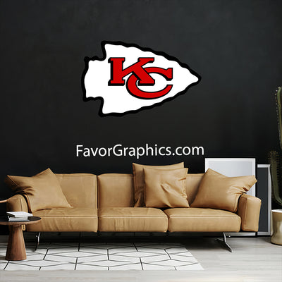 Kansas City Chiefs Home Room Wall Vinyl Decal Sticker Mural Poster