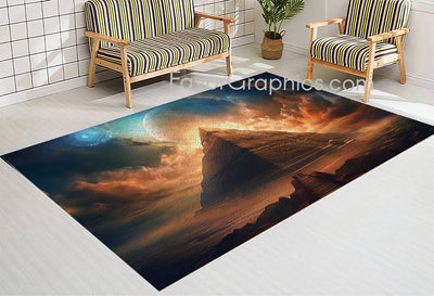 Pyramid Home Bedroom Decor Rug Carpet Mat