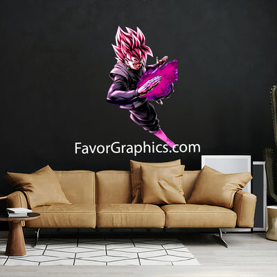 Black Goku Home Room Wall Vinyl Decal Sticker Mural Poster