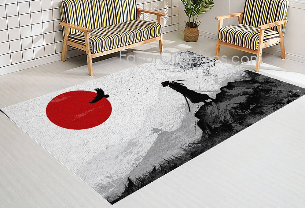 Samurai Home Bedroom Decor Rug Carpet Mat