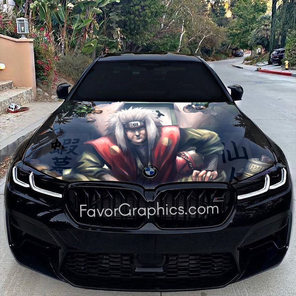 Jiraiya Itasha Car Vinyl Hood Wrap