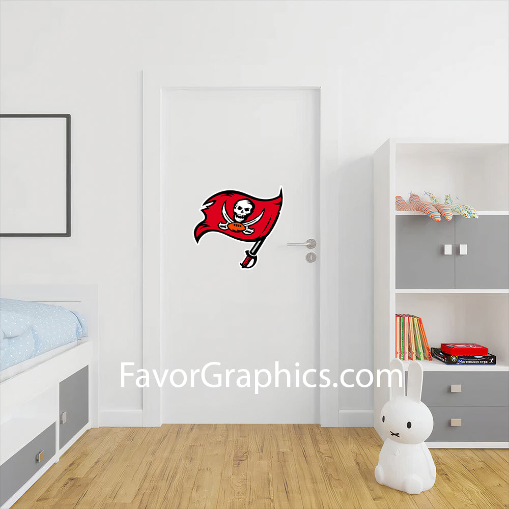 Tampa Bay Buccaneers Home Room Wall Vinyl Decal Sticker Mural Poster