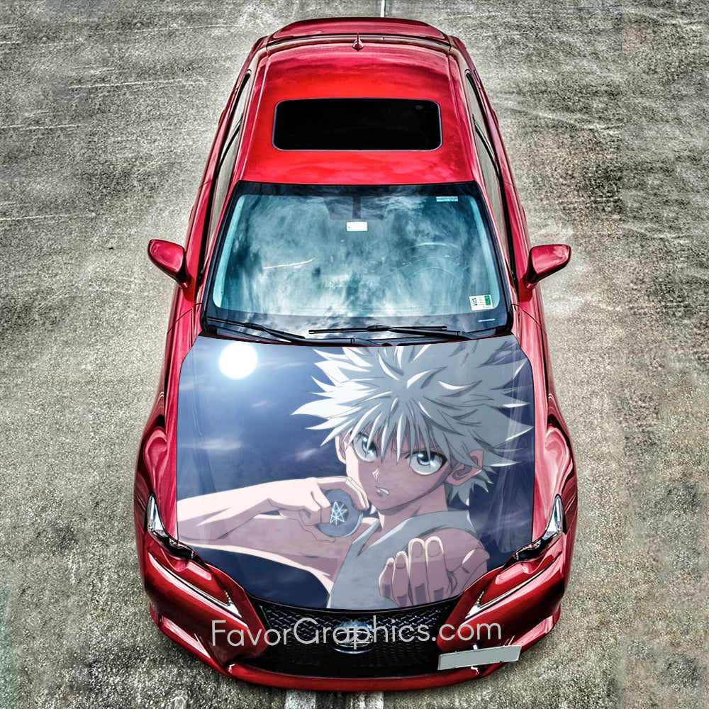 Hunter x Hunter Killua Zoldyck Car Vinyl Hood Wrap