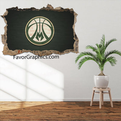 Milwaukee Bucks Vinyl Wall Art Decal Sticker Poster Print Mural