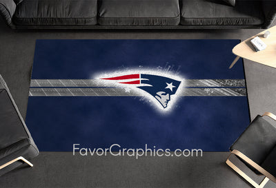 New England Patriots Home Bedroom Decor Rug Carpet Mat