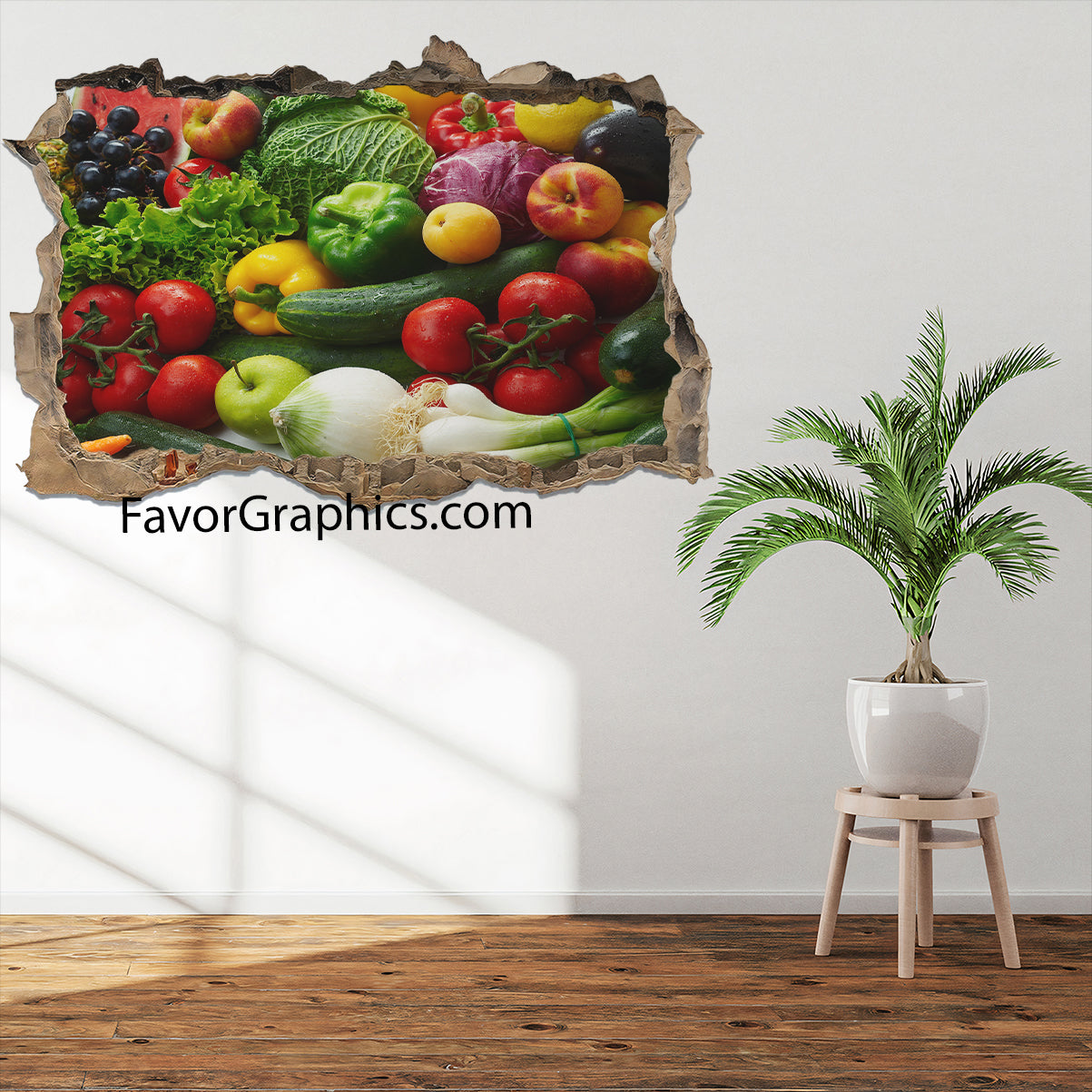 Vegetable Vinyl Wall Art Decal Sticker Poster Print Mural