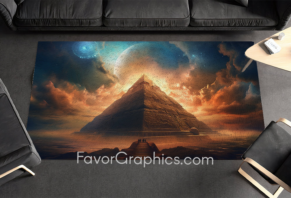 Pyramid Home Bedroom Decor Rug Carpet Mat