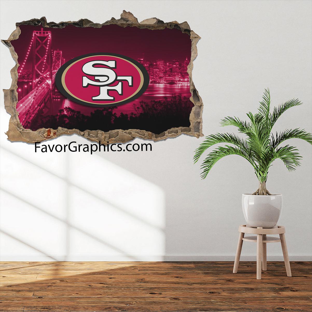 San Francisco 49ers Vinyl Wall Art Decal Sticker Poster Print Mural