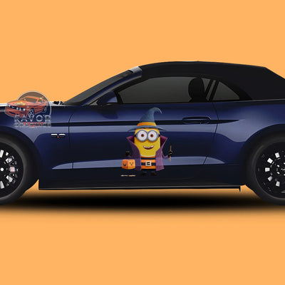 Minion Itasha Car Side Door Decal Vinyl Sticker