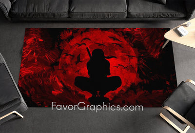 Itachi Uchiha Home Bedroom Decor Rug Carpet Mat