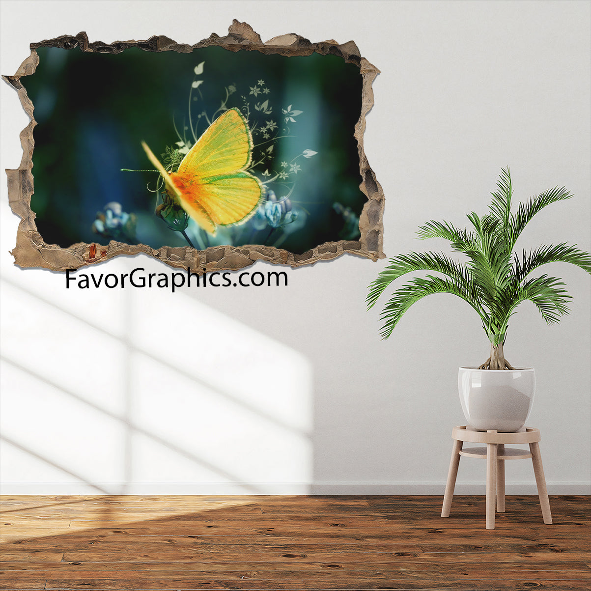 Butterfly Vinyl Wall Art Decal Sticker Poster Print Mural