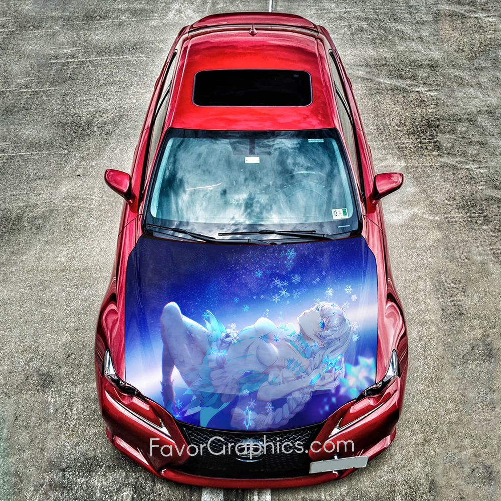 Kiana Kaslana Itasha Car Vinyl Hood Wrap Decal Sticker