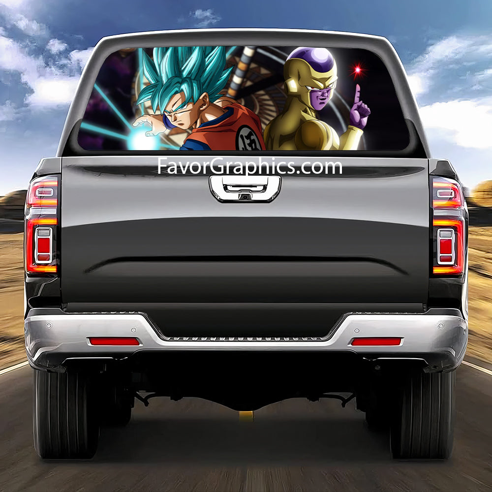 Frieza Rear Window Perforated Graphic Vinyl Decal Car