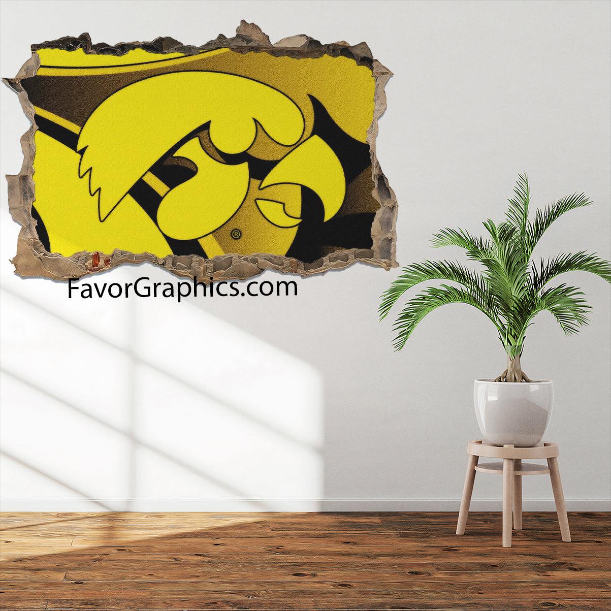 Iowa Hawkeyes Vinyl Wall Art Decal Sticker Poster Print Mural