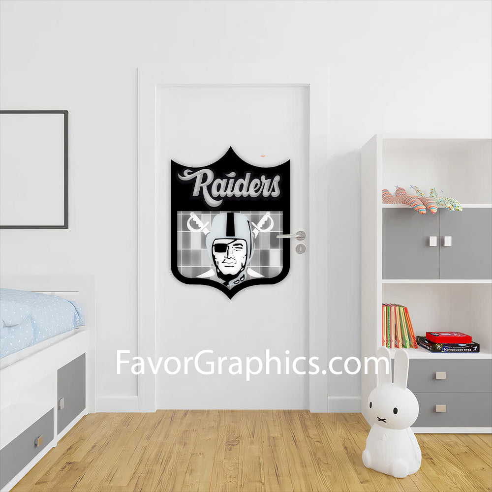 Las Vegas Raiders Home Room Wall Vinyl Decal Sticker Mural Poster