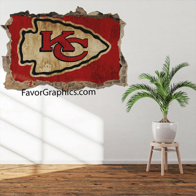 Kansas City Chiefs Vinyl Wall Art Decal Sticker Poster Print Mural