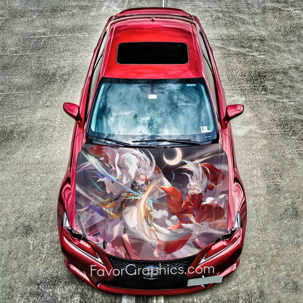 Sesshōmaru (InuYasha) Itasha Car Vinyl Hood Wrap Decal Sticker