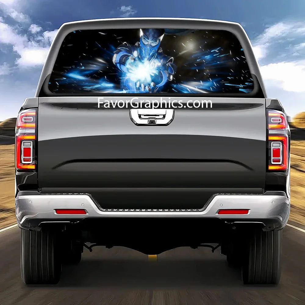 Sub Zero Rear Window Perforated Graphic Vinyl Decal Car Truck UTV