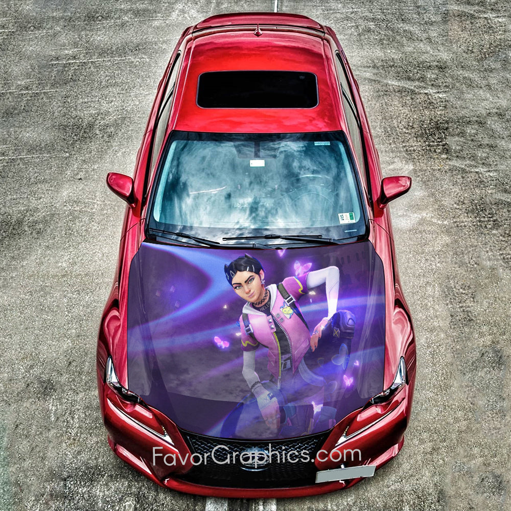 Clove (Valorant) Itasha Car Vinyl Hood Wrap Decal Sticker