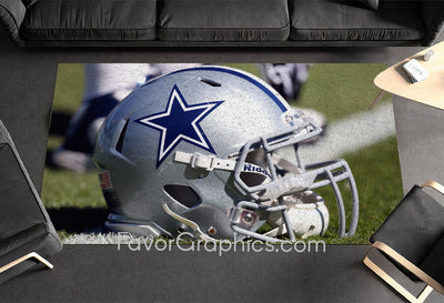 Dallas Cowboys Home Bedroom Decor Rug Carpet Mat