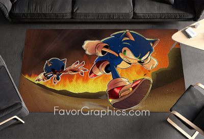 Sonic The Hedgehog Home Bedroom Decor Rug Carpet Mat