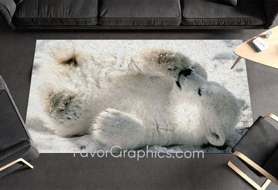 Polar Bear Home Bedroom Decor Rug Carpet Mat