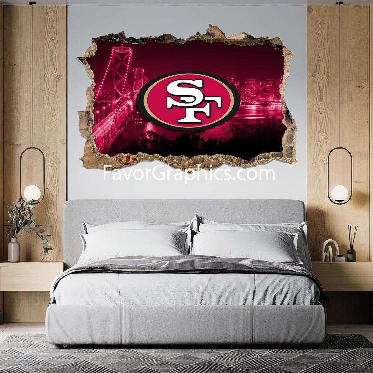 San Francisco 49ers Vinyl Wall Art Decal Sticker Poster Print Mural