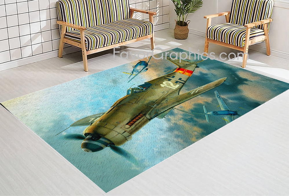 Aircraft Home Bedroom Decor Rug Carpet Mat