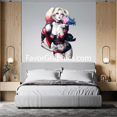 Harley Quinn Home Room Wall Vinyl Decal Sticker Mural Poster