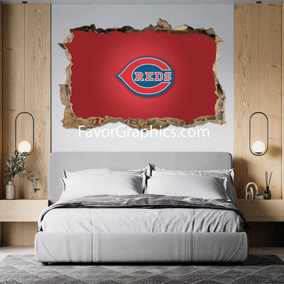 Cincinnati Reds Vinyl Wall Art Decal Sticker Poster Print Mural