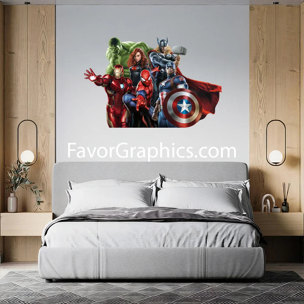 Avengers Superheroes Home Room Wall Vinyl Decal Sticker Mural Poster