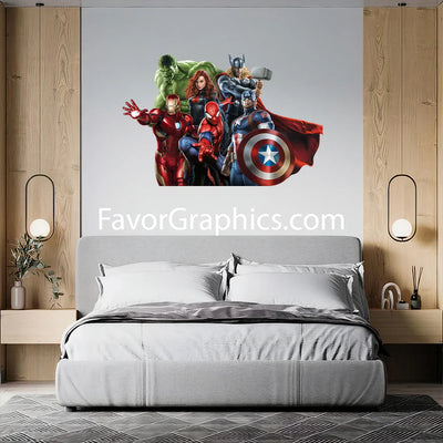 Avengers Superheroes Home Room Wall Vinyl Decal Sticker Mural Poster