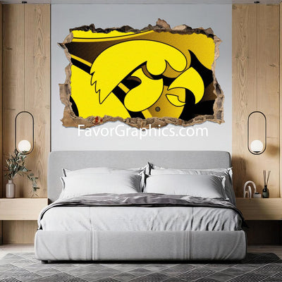 Iowa Hawkeyes Vinyl Wall Art Decal Sticker Poster Print Mural