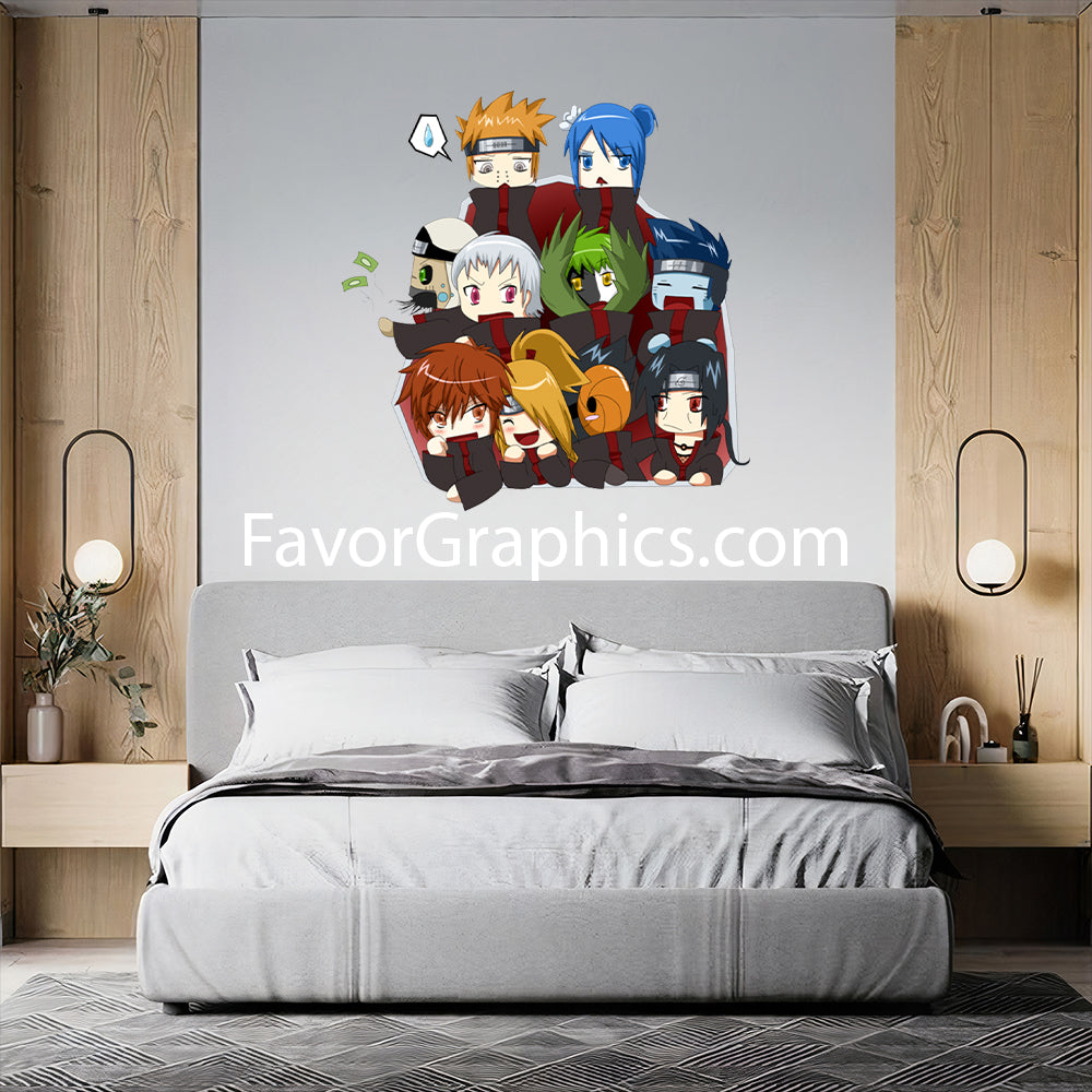 Akatsuki Naruto Home Room Wall Vinyl Decal Sticker Mural Poster