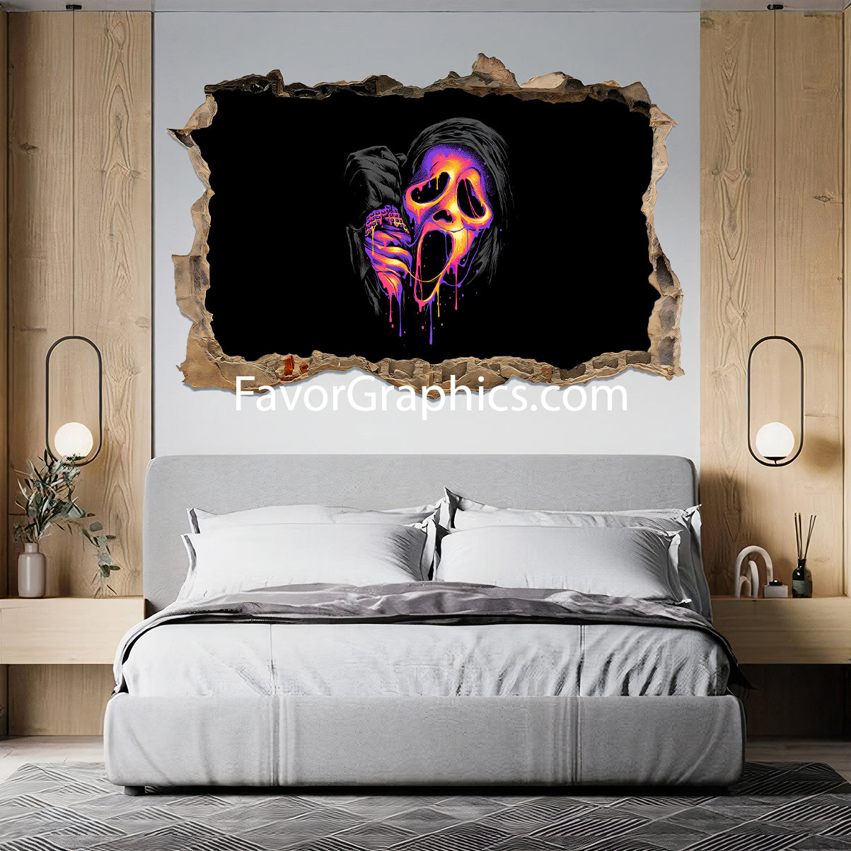 Scream Ghostface Vinyl Wall Art Decal Sticker Poster Print Mural