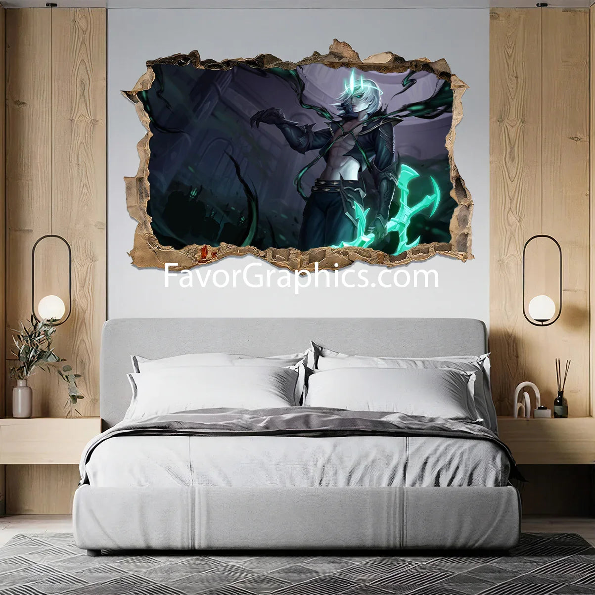 Viego League of Legends Vinyl Wall Art Decal Sticker Poster Print Mural