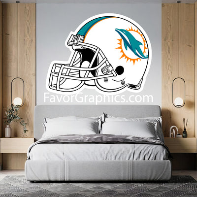 Miami Dolphins Home Room Wall Vinyl Decal Sticker Mural Poster