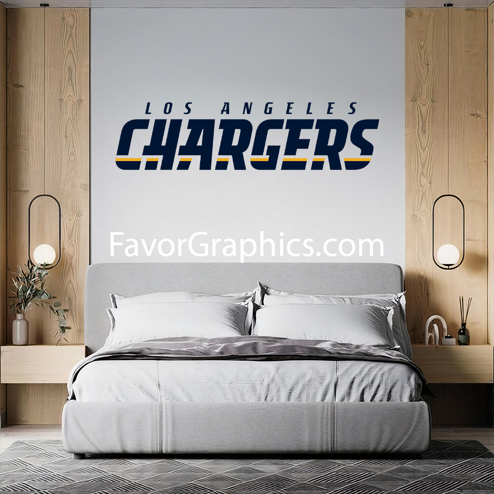 Los Angeles Chargers Home Room Wall Vinyl Decal Sticker Mural Poster