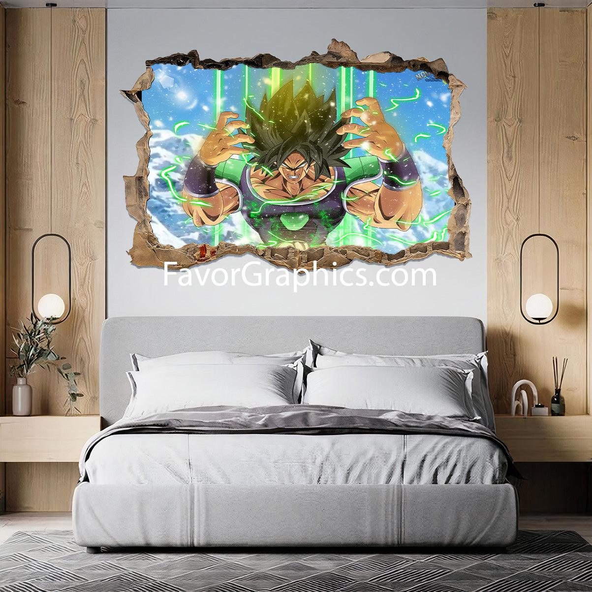 Broly Vinyl Wall Art Decal Sticker Poster Print Mural