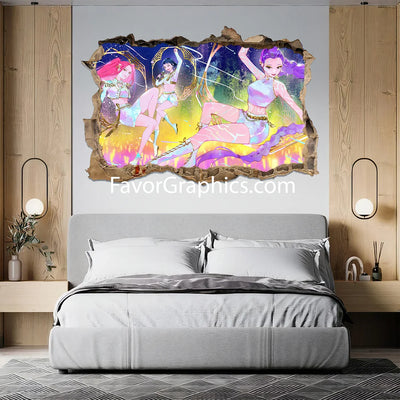 Huntrix HUNTR/X Kpop Demon Hunters Wall Art Poster Print Mural