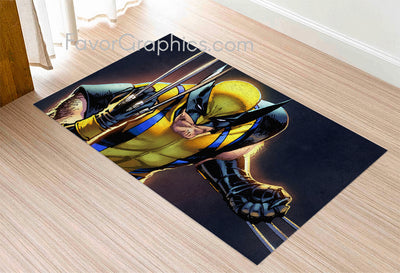 Wolverine Home Bedroom Decor Rug Carpet Mat