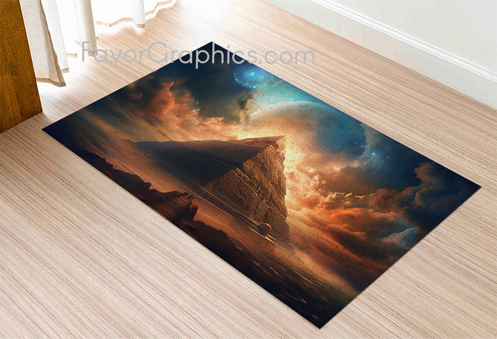 Pyramid Home Bedroom Decor Rug Carpet Mat