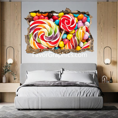 Candy Vinyl Wall Art Decal Sticker Poster Print Mural