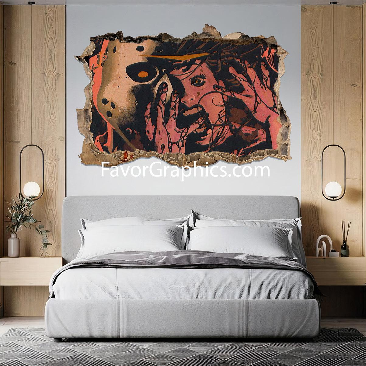 Jason Voorhees Vinyl Wall Art Decal Sticker Poster Print Mural