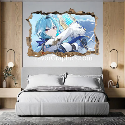 Eula (Genshin impact) Vinyl Wall Art Decal Sticker Poster Print Mural