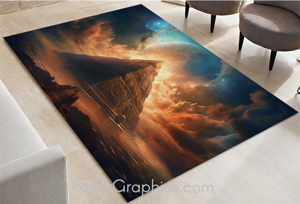 Pyramid Home Bedroom Decor Rug Carpet Mat