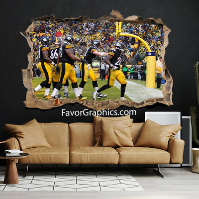 Pittsburgh Steelers Vinyl Wall Art Decal Sticker Poster Print Mural