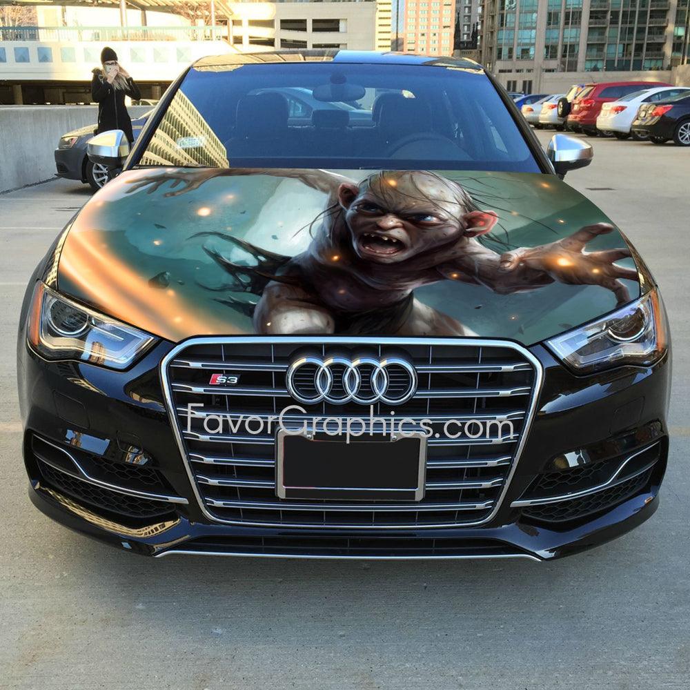 Smeagol Gollum Itasha Car Vinyl Hood Wrap Decal Sticker